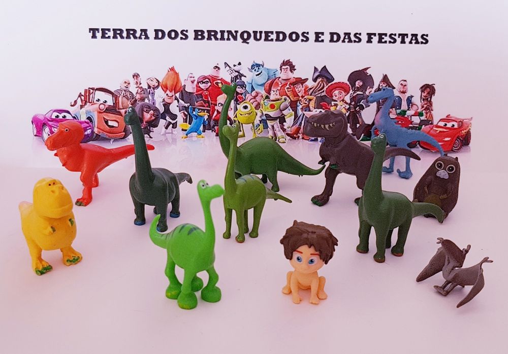 12 Pcs Dinossauros ( A Viagem de Arlo) (Portes Incluídos)