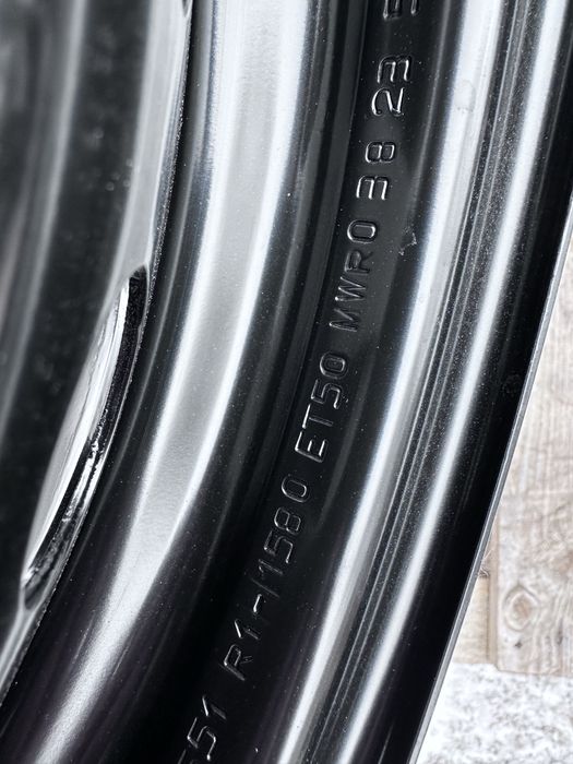 4xfelga stalowa 15” RENAULT/DACIA (4x100 ET50) - nowe