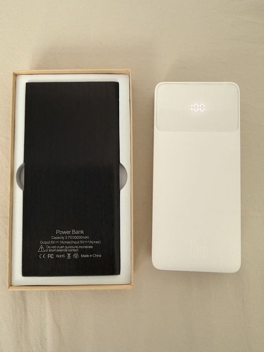 Nowy Powerbank Baseus 15W 20000mAh  + nowy powerbank 20000mAh