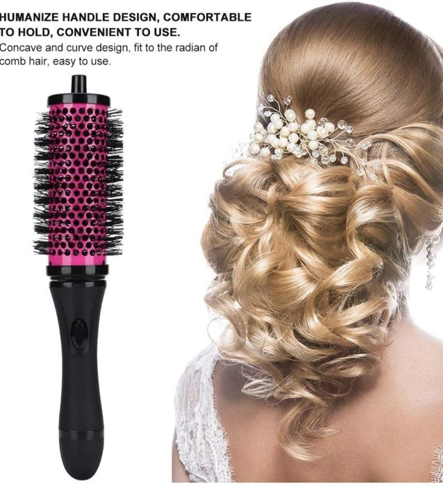 Zestaw szczotek do włosów z odpinanymi rolkam