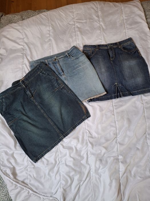 Bardzo ładne 3 spódnice Denim  roz. 38-40