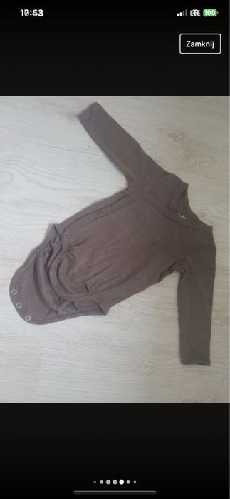 Zestaw ubrań chłopięcych r. 68 (18 szt)
