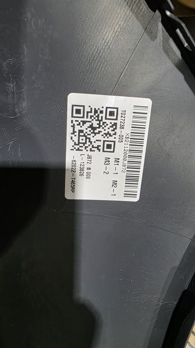 Zderzak przód przedni renault captur 1 lift I nowy oryginał 17-