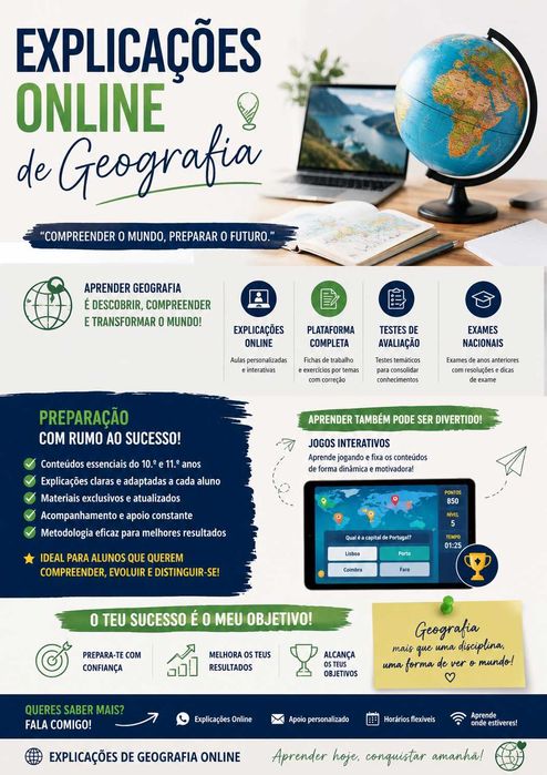 Explicações de Geografia