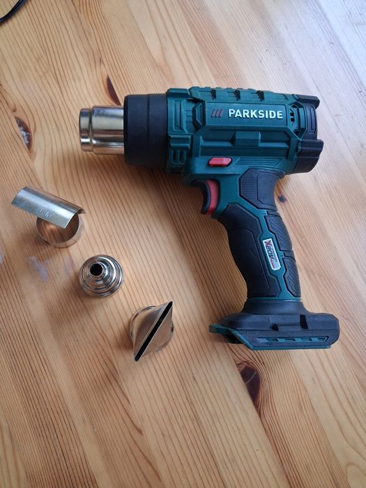 Opalarka akumulatorowa Parkside 20V + dysze