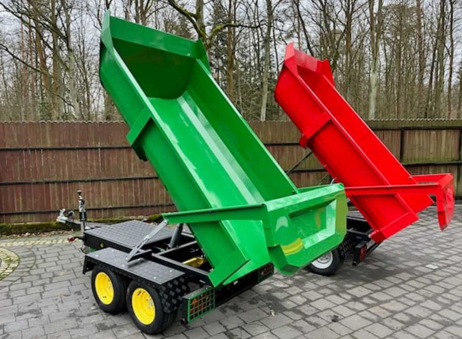 Przyczepa z wywrotem pod quada, utv, auto, ciągnik