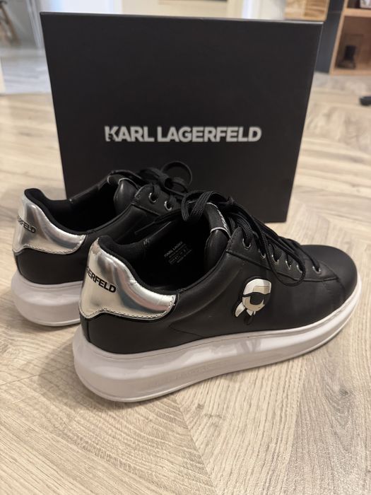 Czarne sneakersy Karl Lagerfeld 41 ( 26,5cm)