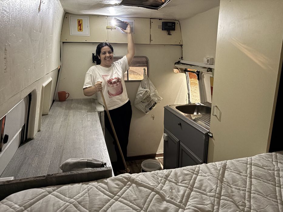 Autocaravana pronta para morar