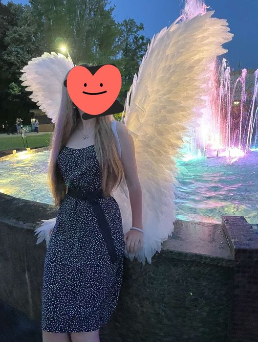 крылья Ангела  белые, черные и розовые для фотосессий