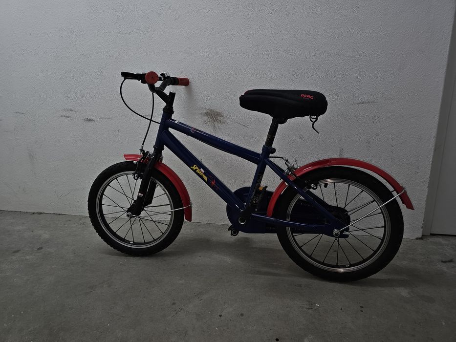 Bicicleta criança marvel spiderman roda 16
