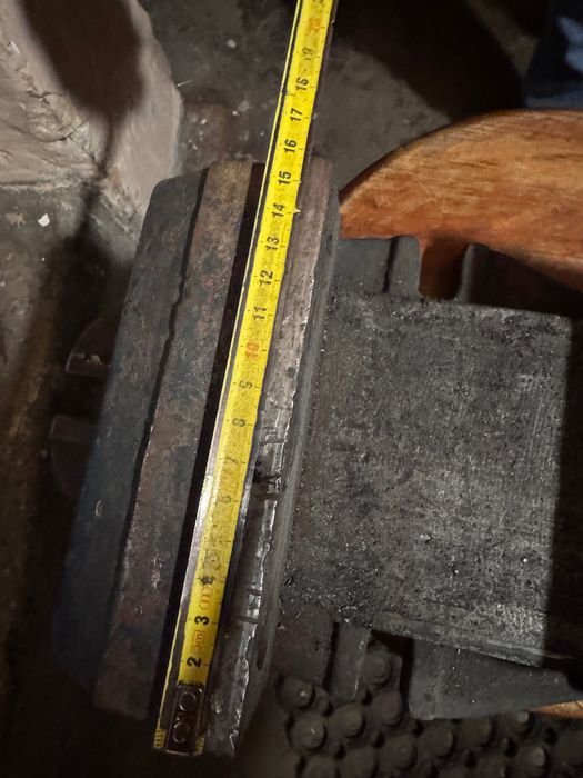 Imadło imadło 160 mm maszynowe