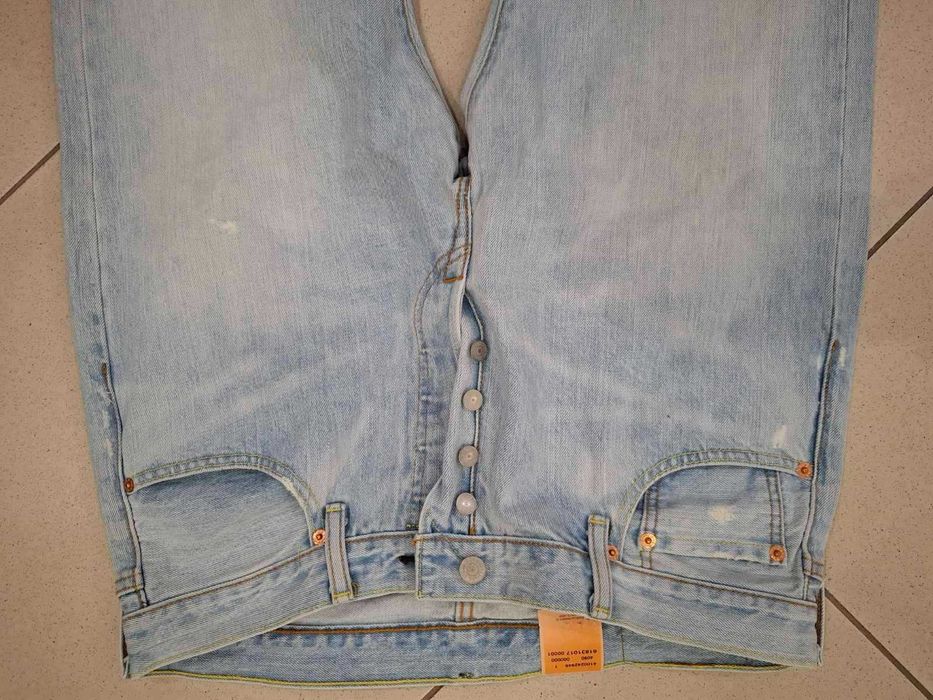 Levis, 501, мужские джинсы, р.50 -52 (34-35 USA)