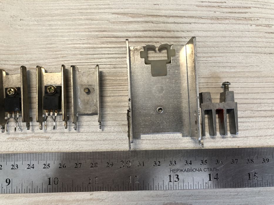 Радіатори для транзисторів (охолодження)