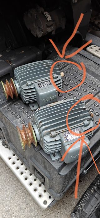 Німецький електродвигун Kaiser 0.75kw 1410 об/хв