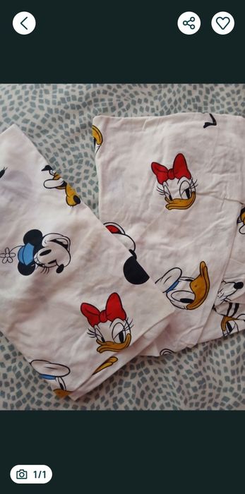 Lençóis para berço disney