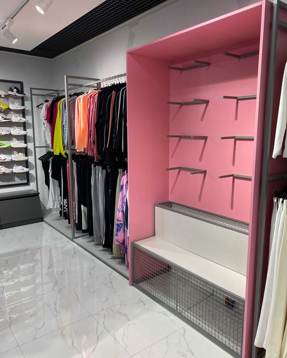 Стелаж стелажі для магазинів полиці торгові меблі складські стелажі