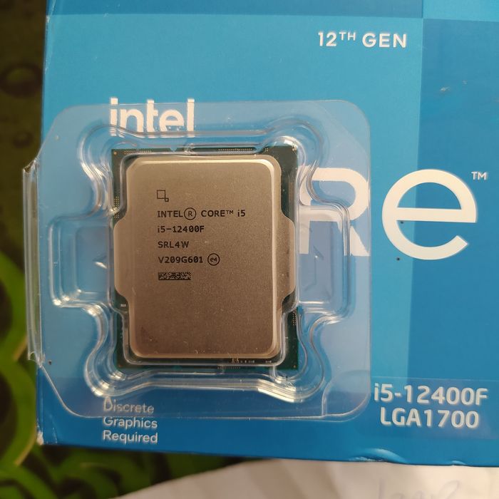 Процессор intel core i5 12400f BOX