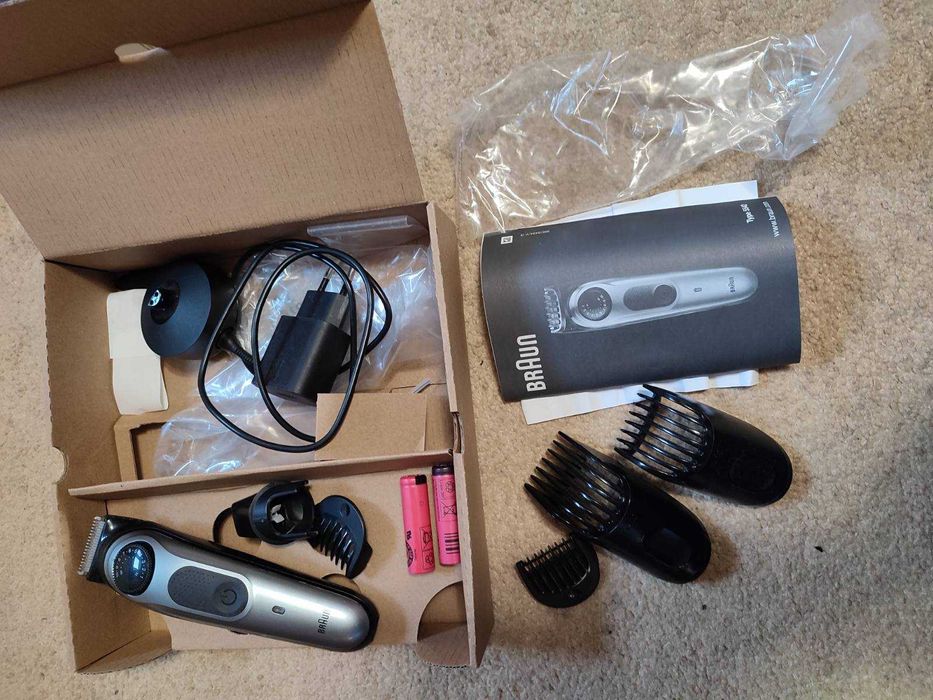 Тример Braun BeardTrimmer 7 BT7240 БУ неробочий + новий акумулятор