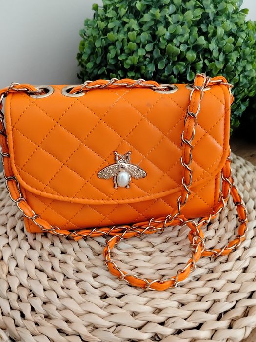 Torebka damska/Pikowana/Logo