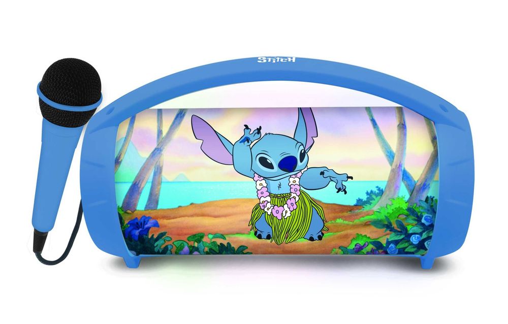 Lexibook Disney Stitch BTP585DZ zestaw karaoke z mikrofonem