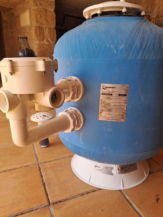 Filtro de areia piscina