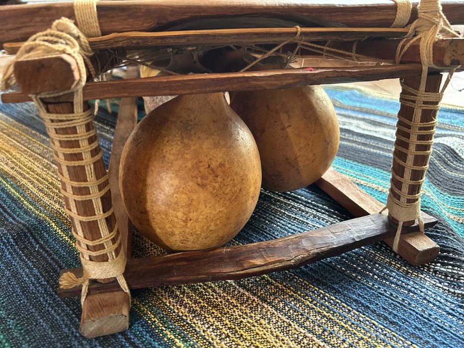 Balafon (Xilofone) 20 lâminas Instrumento musical em madeira