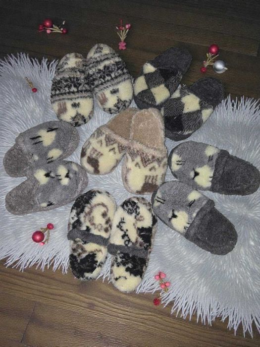Тапочки з овчини 36-46 / ОПТ і різн домашні тапки, тапочки, всувки