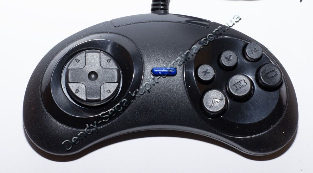 НАЛОЖКА! Джойстик Sega Mega Drive 2, Dendy USB для эмулятора ПК!
