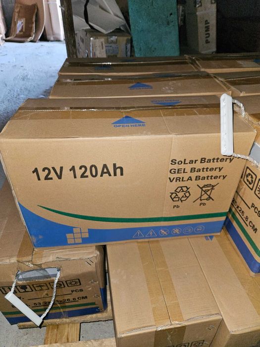 Bateria GEL para energia solar 120 AH  C10 E 250 AH GARANTIA 24 MESES