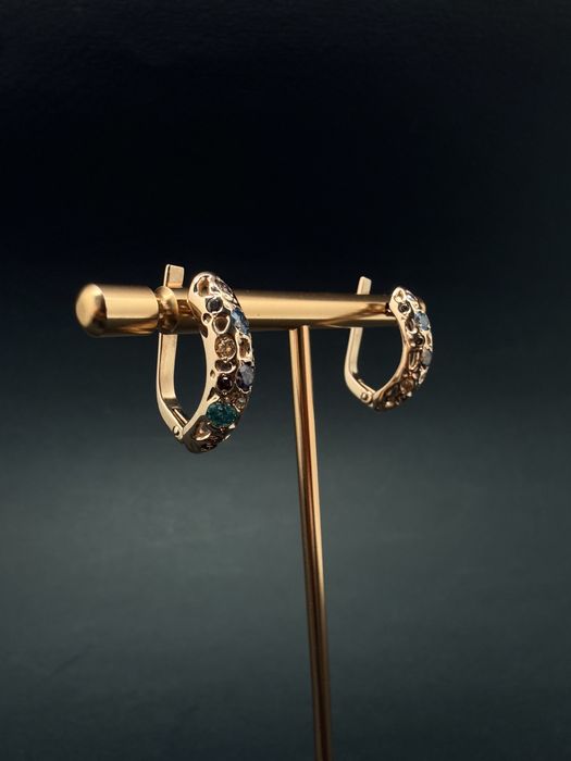 Золоті сережки / Золотые серьги