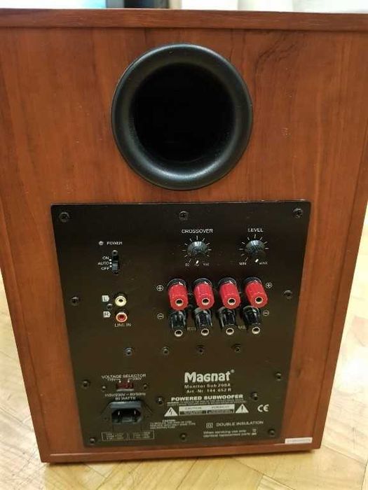 Mocny subwoofer Magnat sub subufer do kino domowe