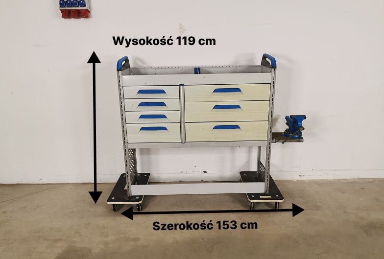 Zabudowa serwisowa warsztatowa Trafic VIVARO PRIMASTAR TRANSIT CUSTOM