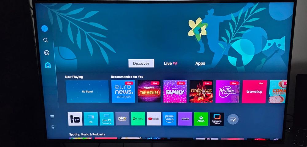 Samsung Tv QN90b 43" 4K 144hz excelente estado como novo