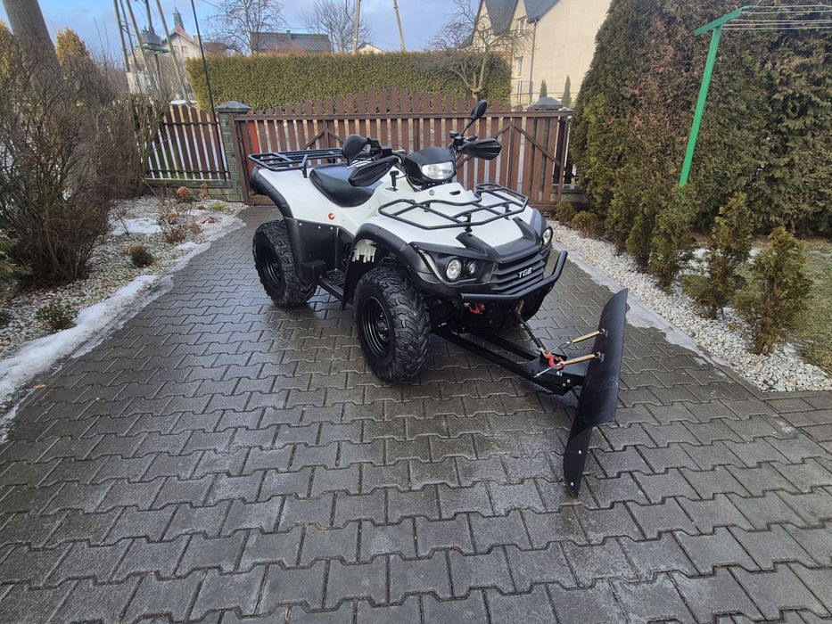 Quad TGB Blade 550 - 4x4 - zarejestrowany! Pług  !