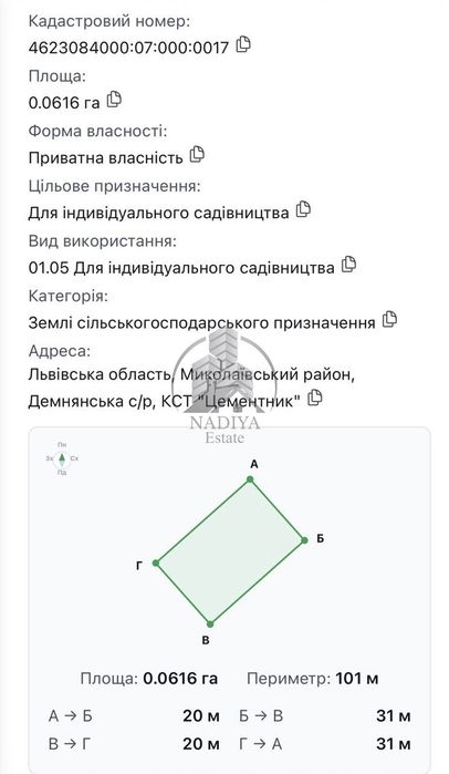 Продаж земельної ділянки у кооперативі поблизу озера Задорожнє, с. Миколаїв