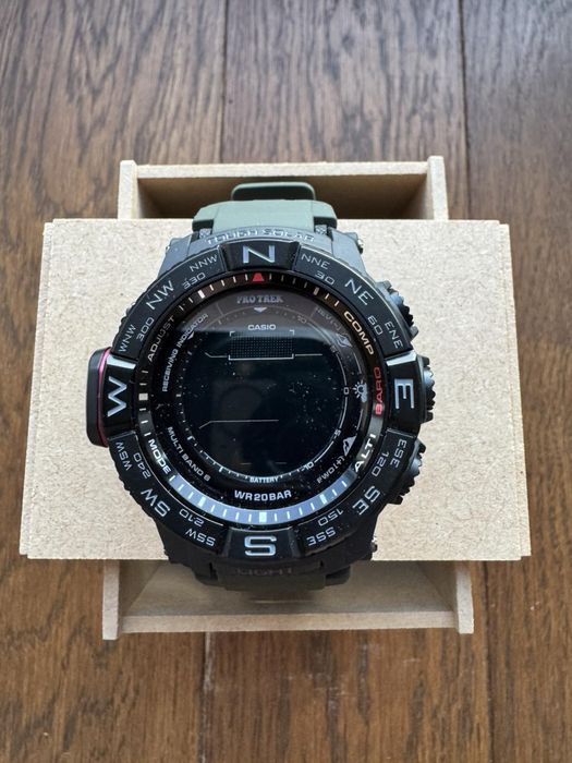 Тактичний годинник Casio Men's PRW3510Y-8 Pro Trek, компас, барометр