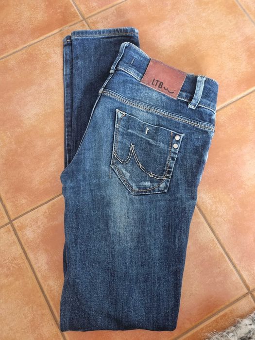 Jeans Calças de ganga Mulher Índian Rose, LTB Usados ​​​​pouco ou nada