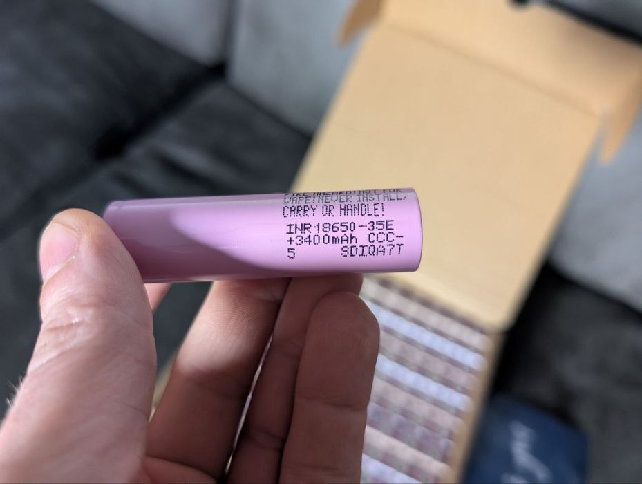 Найкращі!!! Samsung 35E 2025 рік Аккумуляторы батарейки 18650