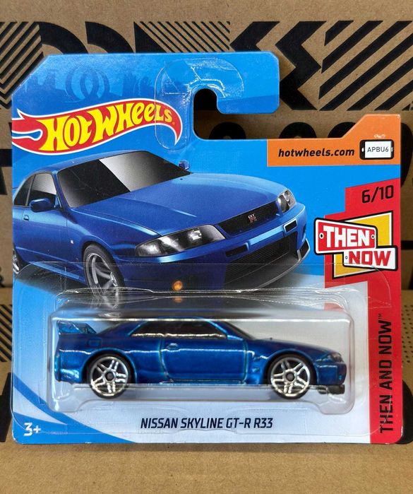 Hot wheels Nissan Skyline GT-R R33