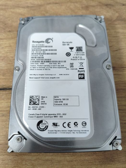 seagate barracuda 500gb - купить комплектующие для ПК - Цена на OLX.ua