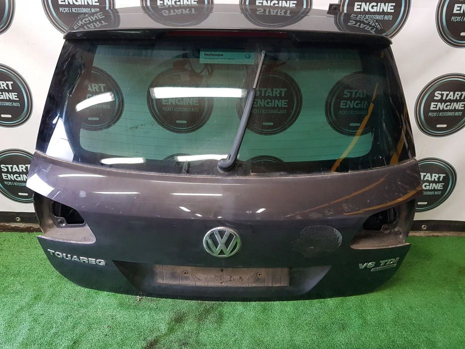 Tampa da Mala Para Choques VW Touareg II 7P 2011-2017