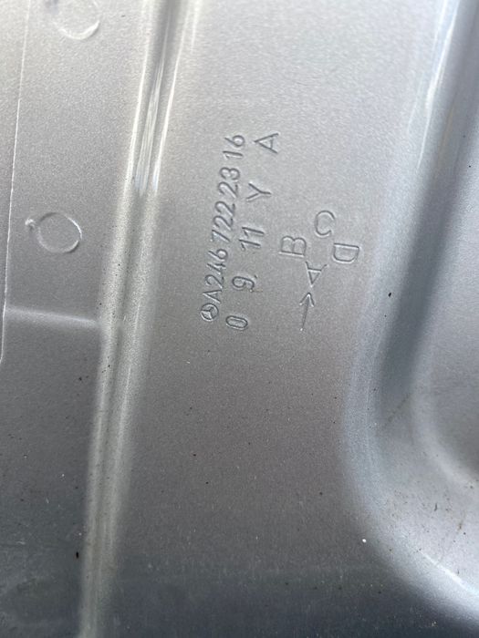 Drzwi Mercedes b klasa w246 lewe