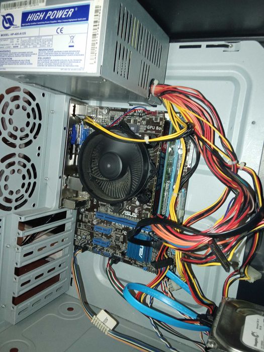 i3 3100MHz/Asus/Socket 1155/12Gb/500Gb  + монітор продам пк комп