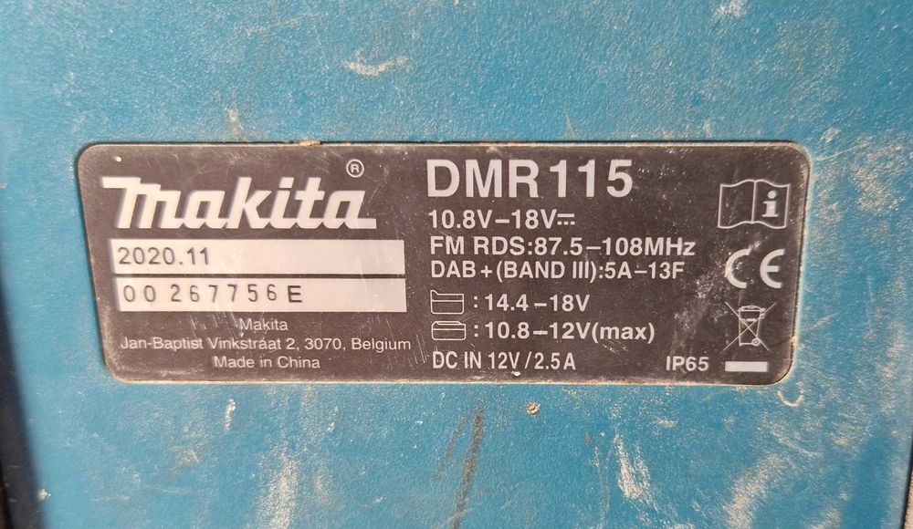Radio budowlane MAKITA DMR 115