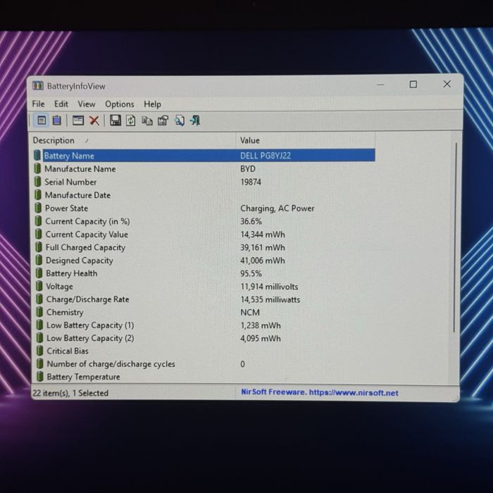 Ноутбук Dell i5 11357, 16Gb, Nvidia 2Gb MX450