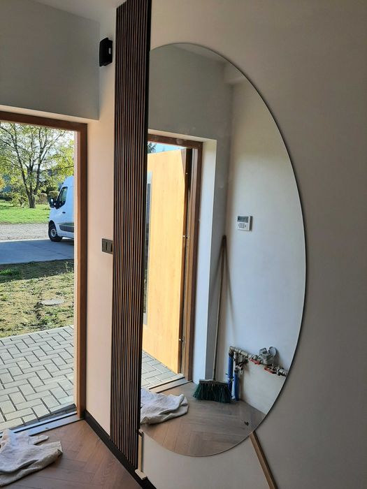 Panel szklany do kuchni, lakobel, lustro