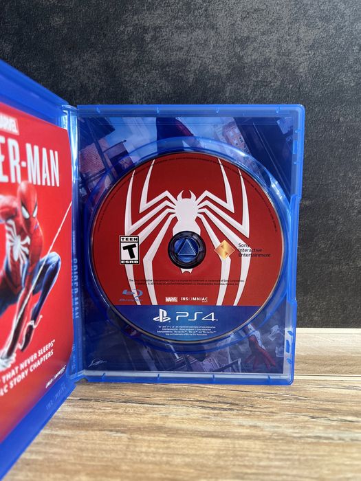 Spider-Man (PS4-PS5) Диск Only on Play Station Колекционная