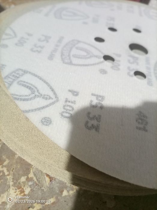 Papier ścierny do żyrafy krążek