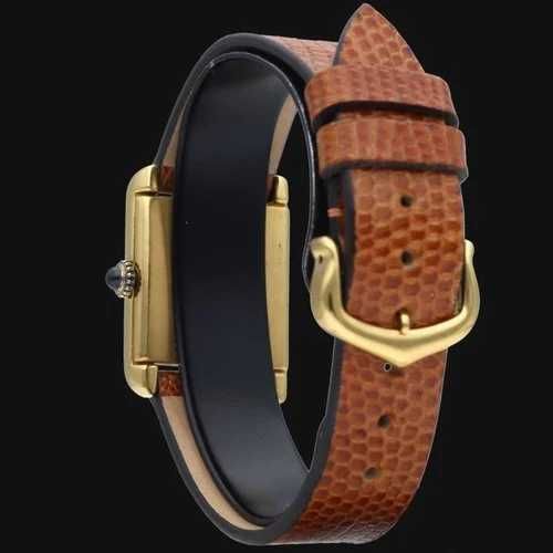 Cartier Must 3 66001 Tank Vermeil