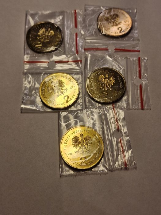 Zestaw monet 2zł okolicznościowe Czerwiec 76
